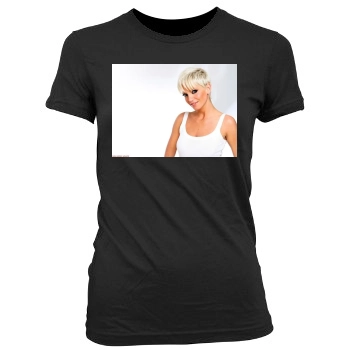 Sarah Harding Women's Junior Cut Crewneck T-Shirt