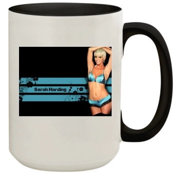 Sarah Harding 15oz Colored Inner & Handle Mug