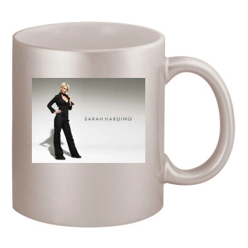 Sarah Harding 11oz Metallic Silver Mug