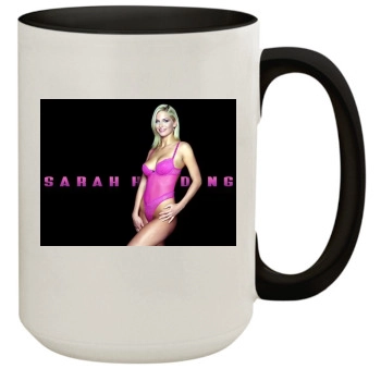 Sarah Harding 15oz Colored Inner & Handle Mug