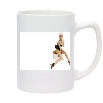 Sarah Harding 14oz White Statesman Mug