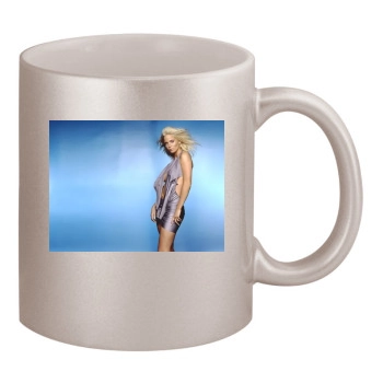 Sarah Harding 11oz Metallic Silver Mug