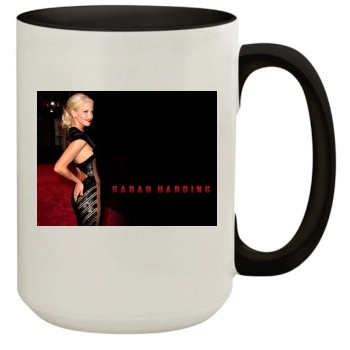 Sarah Harding 15oz Colored Inner & Handle Mug