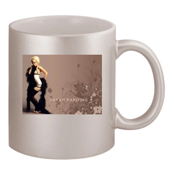 Sarah Harding 11oz Metallic Silver Mug