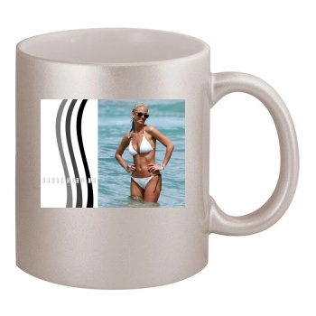 Sarah Harding 11oz Metallic Silver Mug