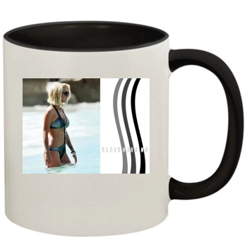 Sarah Harding 11oz Colored Inner & Handle Mug