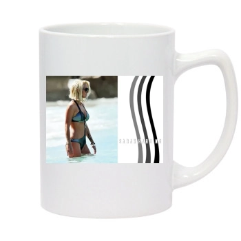 Sarah Harding 14oz White Statesman Mug