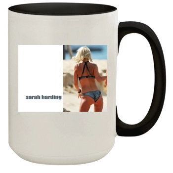 Sarah Harding 15oz Colored Inner & Handle Mug