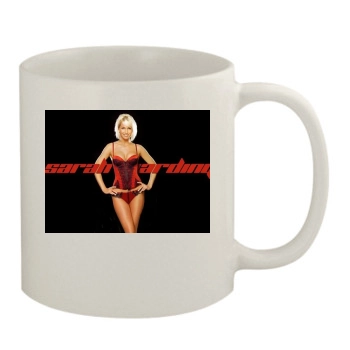 Sarah Harding 11oz White Mug