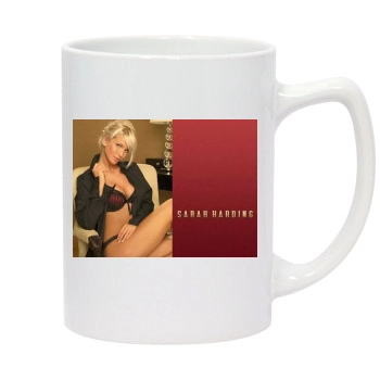 Sarah Harding 14oz White Statesman Mug