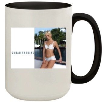 Sarah Harding 15oz Colored Inner & Handle Mug