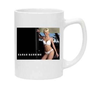 Sarah Harding 14oz White Statesman Mug