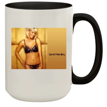 Sarah Harding 15oz Colored Inner & Handle Mug