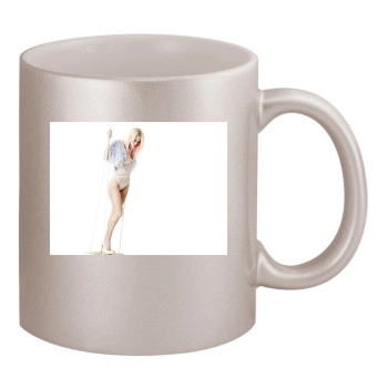 Sarah Harding 11oz Metallic Silver Mug