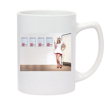 Sarah Michelle Gellar 14oz White Statesman Mug