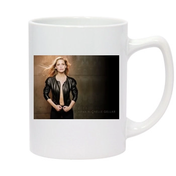 Sarah Michelle Gellar 14oz White Statesman Mug