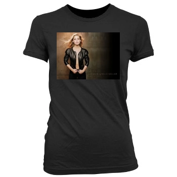 Sarah Michelle Gellar Women's Junior Cut Crewneck T-Shirt