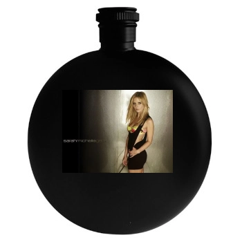 Sarah Michelle Gellar Round Flask