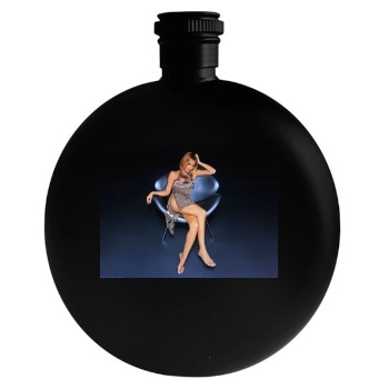 Sarah Michelle Gellar Round Flask