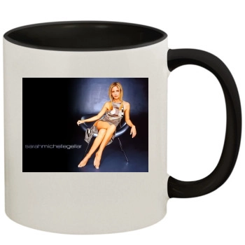 Sarah Michelle Gellar 11oz Colored Inner & Handle Mug