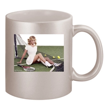 Sarah Michelle Gellar 11oz Metallic Silver Mug