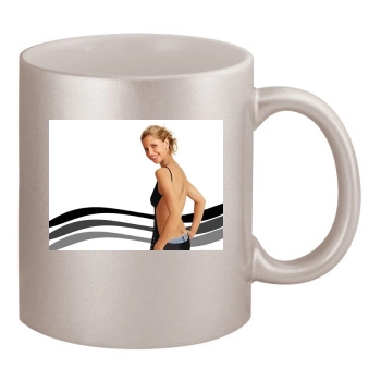 Sarah Michelle Gellar 11oz Metallic Silver Mug