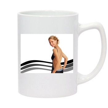 Sarah Michelle Gellar 14oz White Statesman Mug