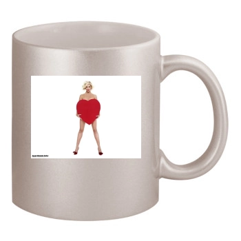 Sarah Michelle Gellar 11oz Metallic Silver Mug