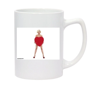 Sarah Michelle Gellar 14oz White Statesman Mug