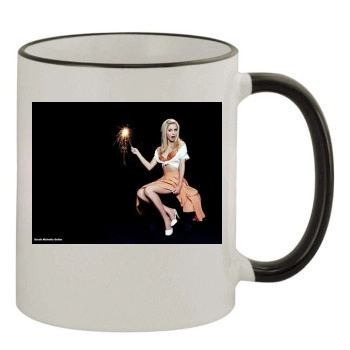 Sarah Michelle Gellar 11oz Colored Rim & Handle Mug