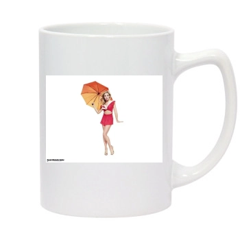 Sarah Michelle Gellar 14oz White Statesman Mug