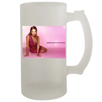 Sarah Michelle Gellar 16oz Frosted Beer Stein