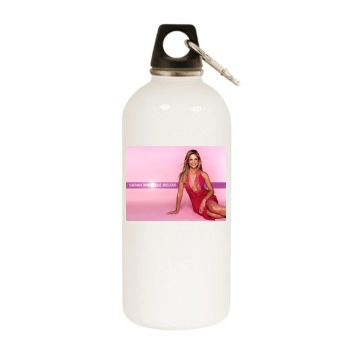 Sarah Michelle Gellar White Water Bottle With Carabiner