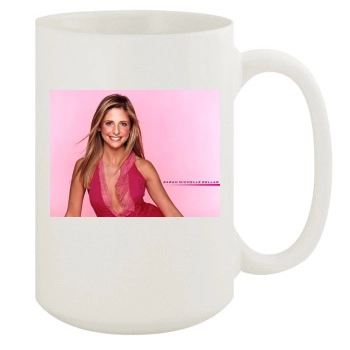 Sarah Michelle Gellar 15oz White Mug