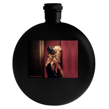 Sarah Michelle Gellar Round Flask