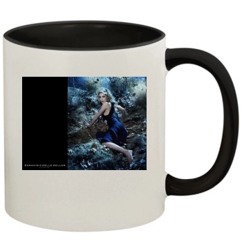 Sarah Michelle Gellar 11oz Colored Inner & Handle Mug