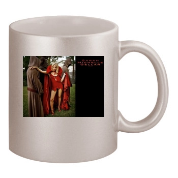 Sarah Michelle Gellar 11oz Metallic Silver Mug