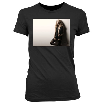 Sarah Michelle Gellar Women's Junior Cut Crewneck T-Shirt