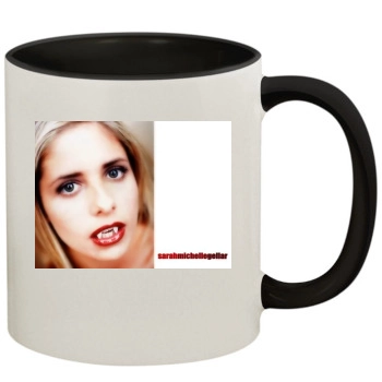 Sarah Michelle Gellar 11oz Colored Inner & Handle Mug