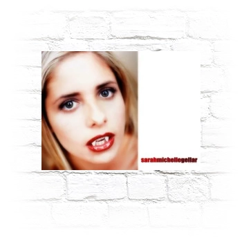 Sarah Michelle Gellar Metal Wall Art