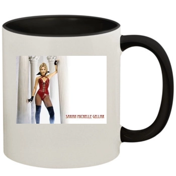 Sarah Michelle Gellar 11oz Colored Inner & Handle Mug