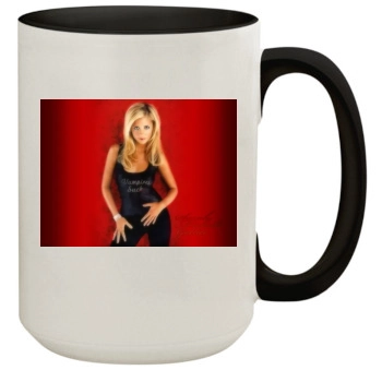 Sarah Michelle Gellar 15oz Colored Inner & Handle Mug