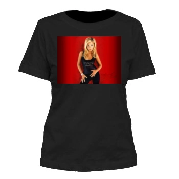 Sarah Michelle Gellar Women's Cut T-Shirt