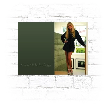 Sarah Michelle Gellar Metal Wall Art