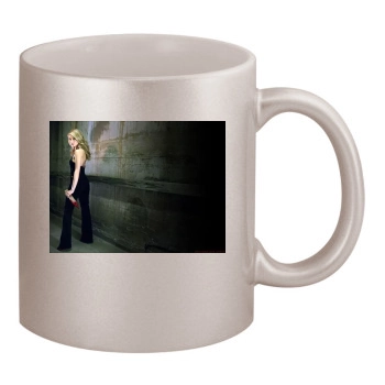 Sarah Michelle Gellar 11oz Metallic Silver Mug