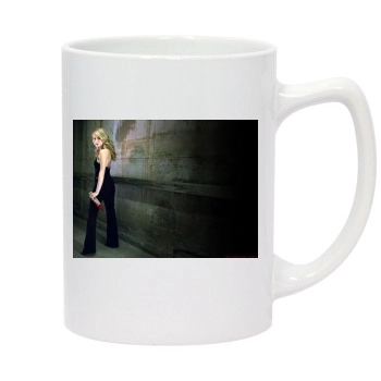 Sarah Michelle Gellar 14oz White Statesman Mug