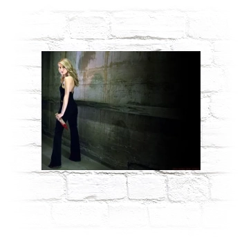 Sarah Michelle Gellar Metal Wall Art