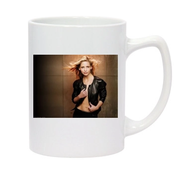 Sarah Michelle Gellar 14oz White Statesman Mug