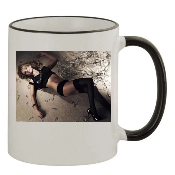 Sarah Michelle Gellar 11oz Colored Rim & Handle Mug