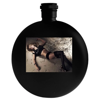 Sarah Michelle Gellar Round Flask